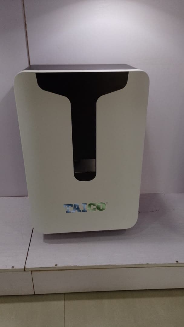 Taico 10kWh lithium battery, front view