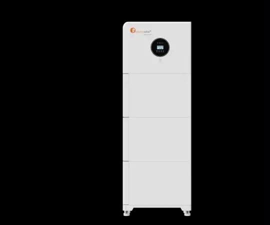Felicity tower-type lithium battery: stacked modules under a unit with a round display