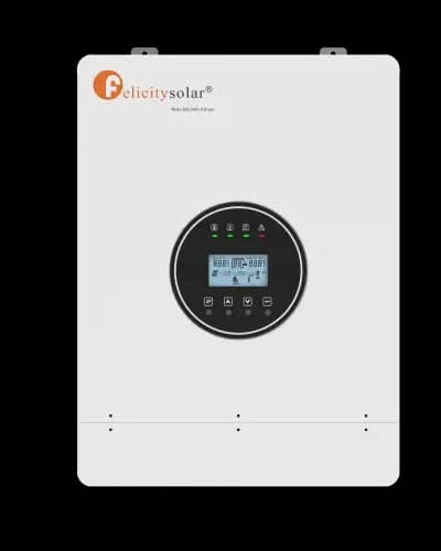 Felicity IVEM3048-LV 3kVA hybrid inverter, front view