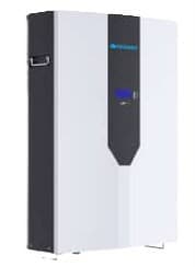Yohako wall-mounted lithium battery with Wi-Fi, white with a dark centre panel