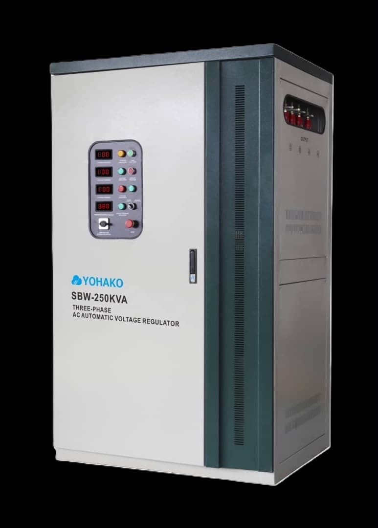 Yohako SBW-250KVA three-phase automatic voltage regulator cabinet