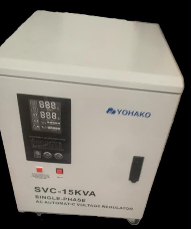 Yohako SVC-15KVA single-phase automatic voltage regulator