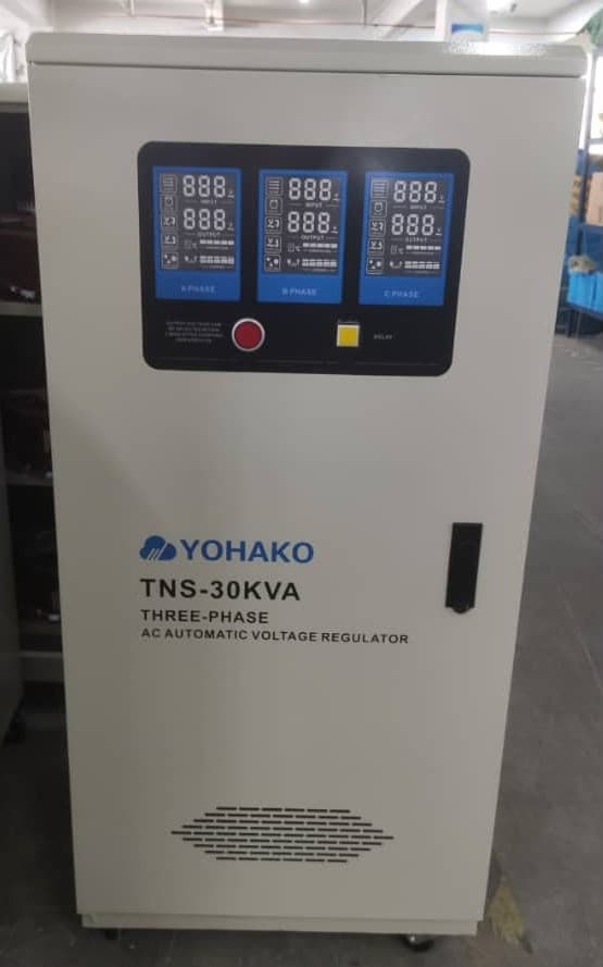 Yohako TNS-30KVA three-phase automatic voltage regulator