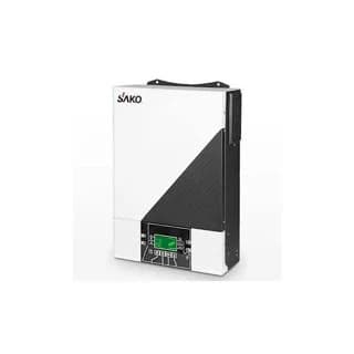 Sako SUNON IV 4.2kVA hybrid inverter, angled view