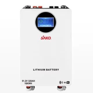 Sako 51.2V 320Ah 16kWh lithium battery with Bluetooth and Wi-Fi