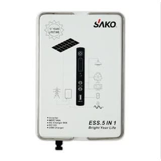 Sako ESS 5-in-1 solar generator: inverter, MPPT, AC charger, 12V DC and USB outputs